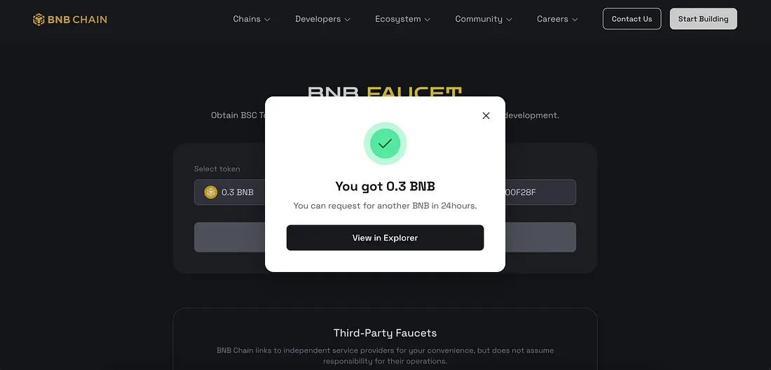 OpenTaskAI Test Network Officially Launches on BNB Smart Chain Testnet!